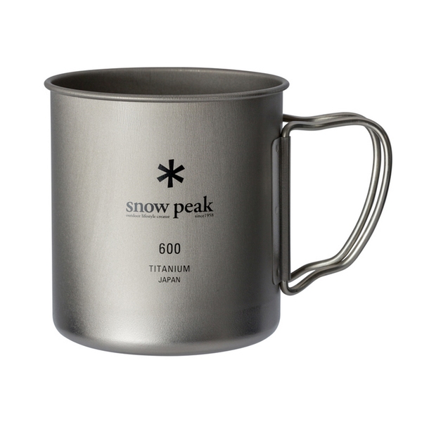 スノーピーク(snow peak) チタンシングルマグ 600 MG-144 チタン製マグカップ