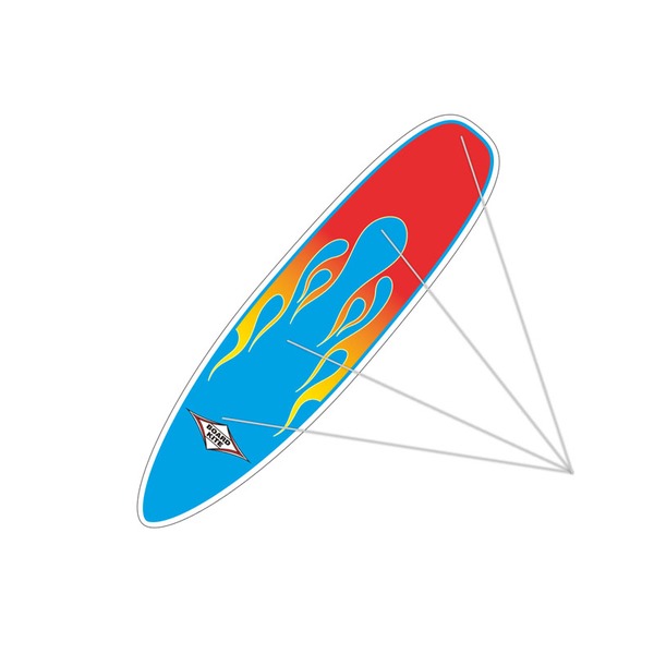 WINDNSUN(ウインドアンドサン) DLXナイロン ボードカイト 凧 IB-BS-WNS-72251 スポーツトイ