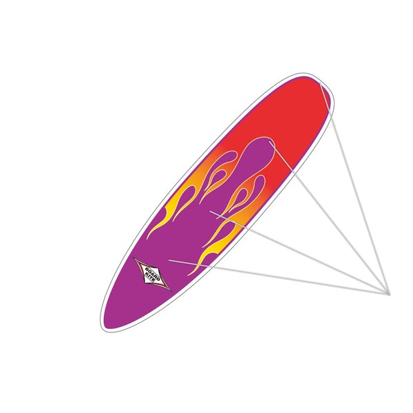 WINDNSUN(ウインドアンドサン) DLXナイロン ボードカイト 凧 IB-BS-WNS-72252 スポーツトイ
