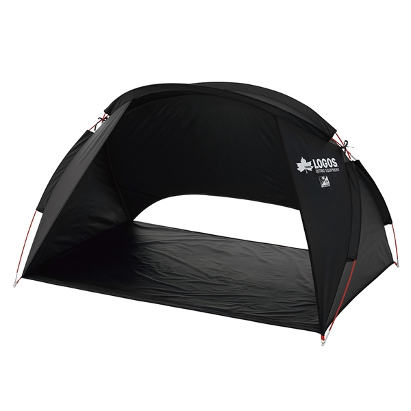 ロゴス(LOGOS) Black UV パラシェード(180×125cm)-AI 71809023 サンシェード