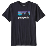 パタゴニア(patagonia) メンズ ショップ ステッカー コットン Tシャツ 39041 半袖Tシャツ(メンズ)