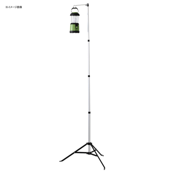BUNDOK(バンドック) ランタンスタンド195 高さ調整可能な伸縮タイプ 収納袋付き BD-299 ランタンスタンド&ハンガー