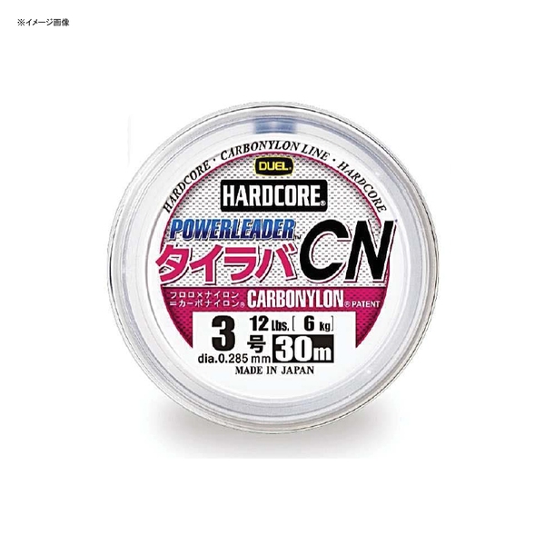 デュエル(DUEL) ハードコアパワーリーダー タイラバ CN 30m H3625 ジギング用ショックリーダー