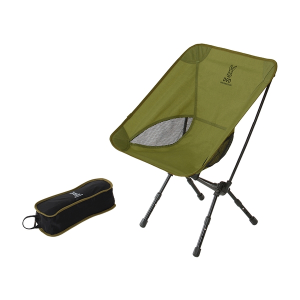 DOD(ディーオーディー) ウルトラライト アジャスタブルチェア 超々ジュラルミンフレーム C1-101M 座椅子&コンパクトチェア