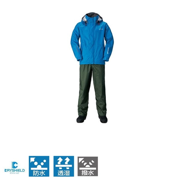 シマノ(SHIMANO) RA-027Q DSベーシックスーツ 485571 フィッシングレインウェア(上下)