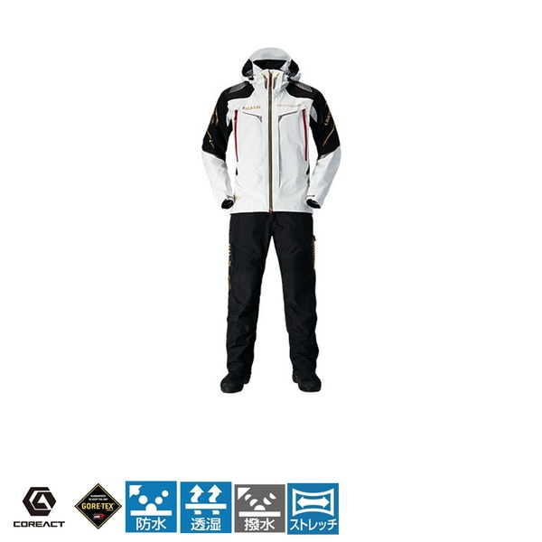 シマノ(SHIMANO) RA-112Q ネクサス ゴアテックス レインスーツ リミテッド プロ 486431 フィッシングレインウェア(上下)