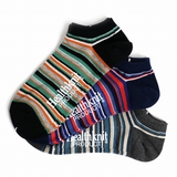 Healthknit(ヘルスニット) メンズ3Pアンクルソックス 182-3238HKP アンクル･ショートソックス