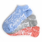 Healthknit(ヘルスニット) メンズ3Pアンクルソックス 182-3237HKP アンクル･ショートソックス