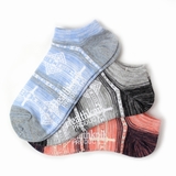 Healthknit(ヘルスニット) メンズ3Pアンクルソックス 182-3189HKP アンクル･ショートソックス
