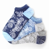 Healthknit(ヘルスニット) メンズ3Pアンクルソックス 182-3191HKP アンクル･ショートソックス