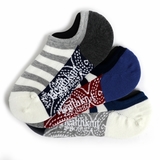 Healthknit(ヘルスニット) メンズ3Pスニーカーインタイプソックス 182-3236HKP アンクル･ショートソックス