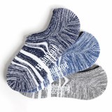 Healthknit(ヘルスニット) メンズ3Pスニーカーインタイプソックス 182-3240HKP アンクル･ショートソックス