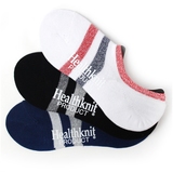 Healthknit(ヘルスニット) メンズ3Pスニーカーインタイプソックス 182-3229HKP アンクル･ショートソックス