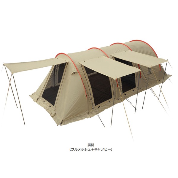 DOD(ディーオーディー) KAMABOKO TENT2(カマボコテント2) T5-489 ツールームテント