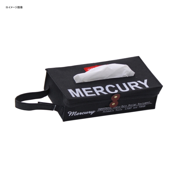 MERCURY(マーキュリー) キャンバス ティッシュボックスカバー MECATBBK クッキングアクセサリー