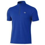 ファイントラック(finetrack) ラミースピンドライ ジップT Men’s FMM0244 【廃】メンズ速乾性半袖シャツ
