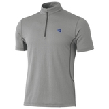 ファイントラック(finetrack) ラミースピンドライ ジップT Men’s FMM0244 【廃】メンズ速乾性半袖シャツ