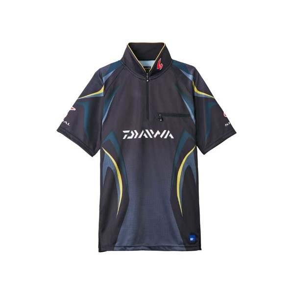 ダイワ(Daiwa) DE-7107 スペシャル アイスドライ ジップアップ半袖メッシュシャツ 04517957 フィッシングシャツ
