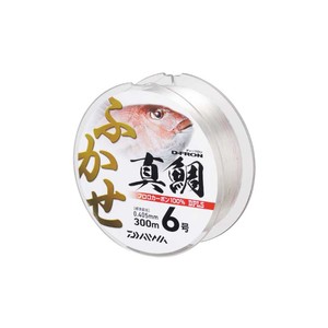 ダイワ(Daiwa) ディーフロンふかせ真鯛 300m 6号 ナチュラル 04627242 ダイワ(Daiwa) ディーフロンふかせ真鯛 300m 6号 ナチュラル 04627242