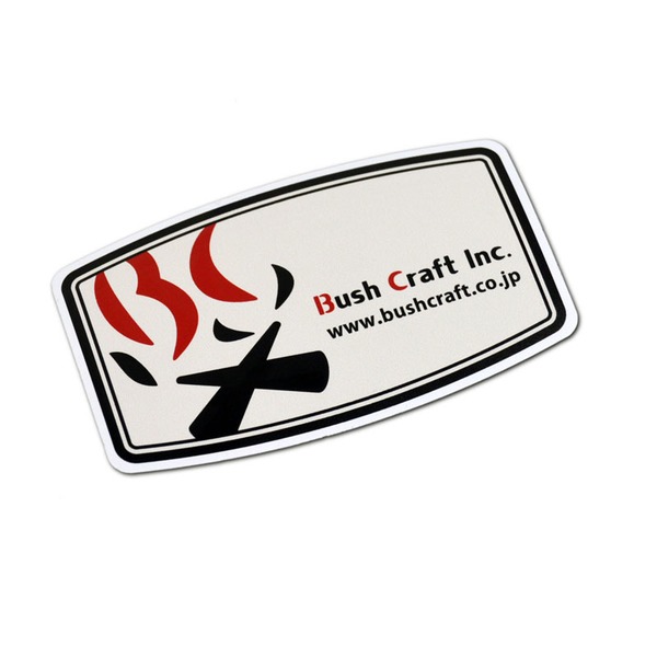 Bush Craft(ブッシュクラフト) ブランドステッカー 10-04-orig-0002 ステッカー