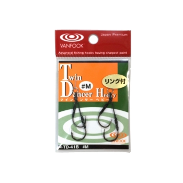 ヴァンフック(VANFOOK) ツインダンサー ヘビー TD-41B ジグ用アシストフック