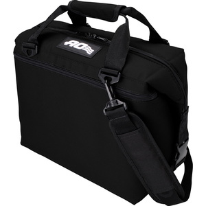 【送料無料】AO Coolers(エーオー クーラーズ) 12 パック キャンバス ソフトクーラー 11.35L ブラック AO12BK