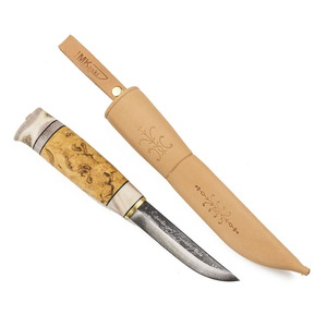 【送料無料】Kauhavan Puukko Paja(カウハヴァンプーッコパヤ) Poronsarvi/visa 95 #606 9.5cm ブレード(ナチュラル)×シース(ナチュラル) 27546