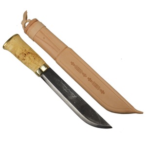 【送料無料】Kauhavan Puukko Paja(カウハヴァンプーッコパヤ) Visa Leuku 210 #1202 21cm ブレード(ナチュラル)×シース(ナチュラル) 27638
