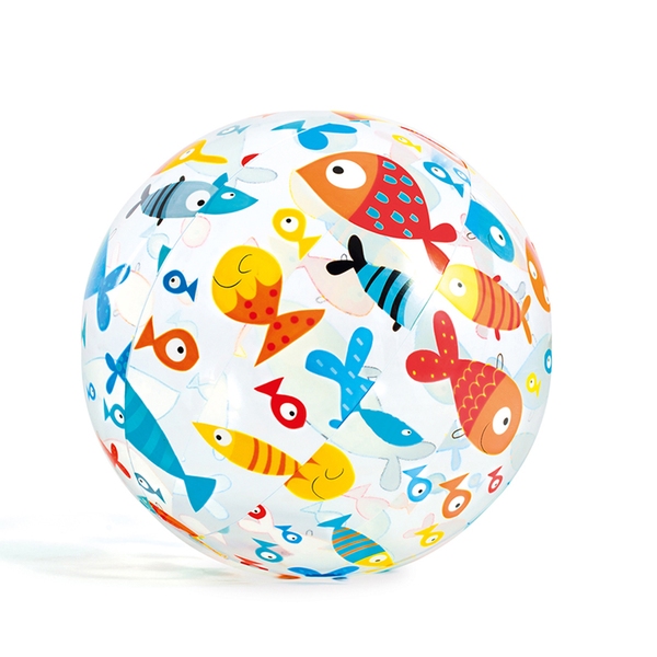 INTEX(インテックス) ライブリープリントボール 51cm ビーチボール #59040G ビーチ･プール用品