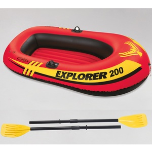 INTEX(インテックス) エクスプローラー 2人用 ゴムボート オール/ミニポンプ付 #58331 ビーチ･プール用品