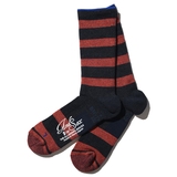 ANDSOX(アンドソックス) SURPPOT PILE CREW STRIPE ASSMSCP2157 【廃】インナーソックス