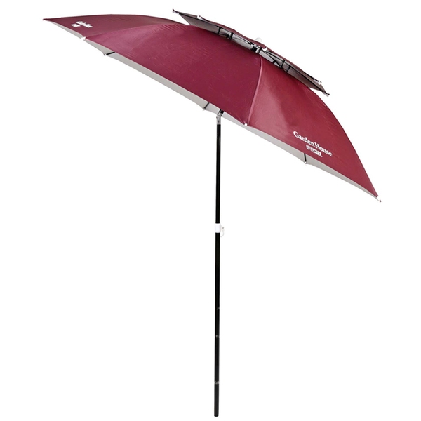 キャプテンスタッグ(CAPTAIN STAG) ガーデン UVカット2段パラソル UD-50 ビーチ･プール用品