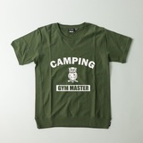 gym master(ジムマスター) CAMPING Tee G702301-P1 半袖Tシャツ(メンズ)