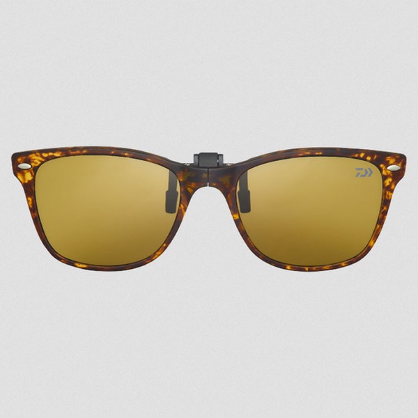 ダイワ(Daiwa) DQ-8047 折りたたみ偏光クリップオングラス 08390032 前掛け&ハネ上げ