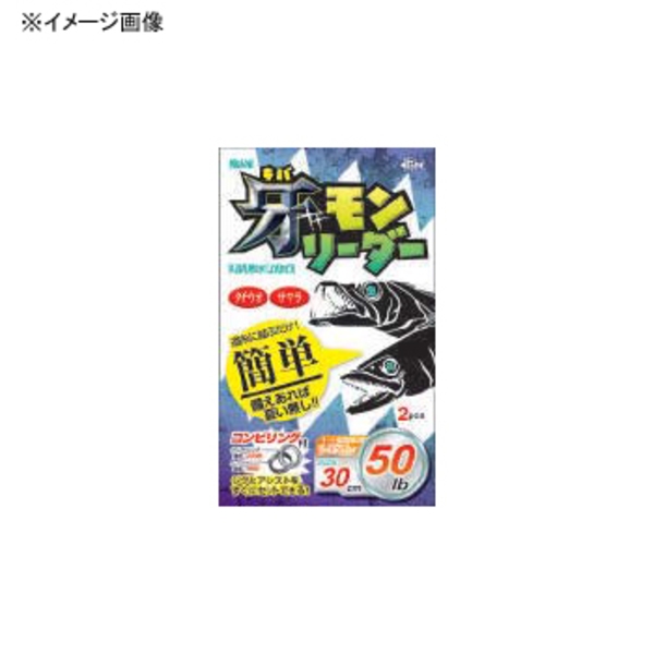 マグバイト(MAGBITE) 牙モンリーダー 30cm MBA06 ジギング用ショックリーダー