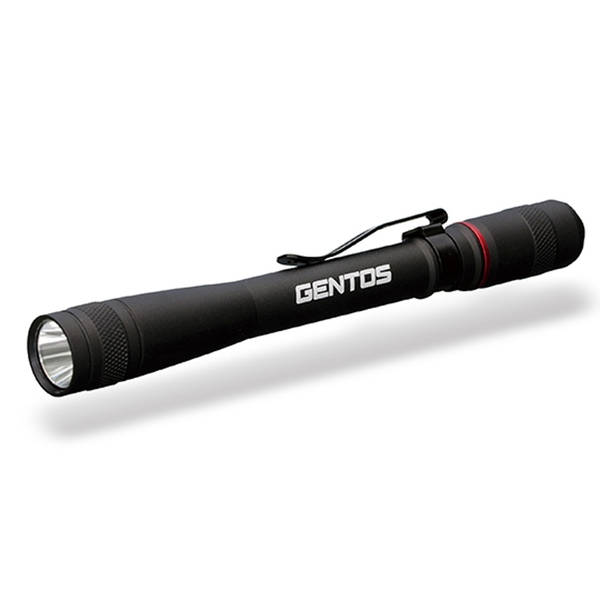 GENTOS(ジェントス) ペンライト 最大100ルーメン 単四電池式 AP-100BK ハンディライト
