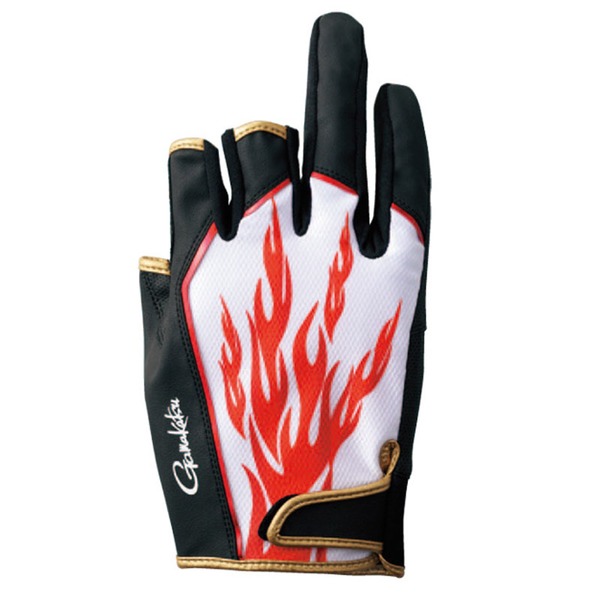 がまかつ(Gamakatsu) フィッシンググローブ(3本切) GM7242 57242-24-0 スリーフィンガーレス(フィッシング)