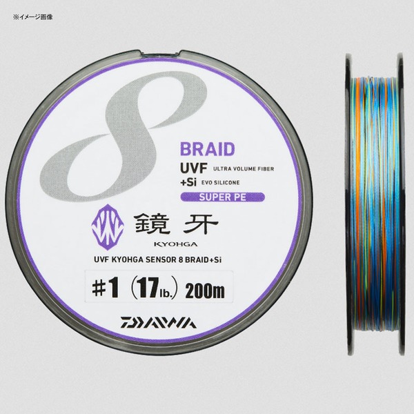 ダイワ(Daiwa) UVF 鏡牙センサー 8ブレイド+Si 200m 07303041 オールラウンドPEライン