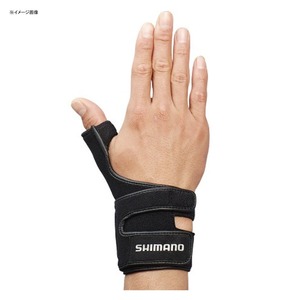 シマノ(SHIMANO) ＧＬ-０５ＲＱ リストサポートグローブ（右手） ＸＬ ブラック 538451
