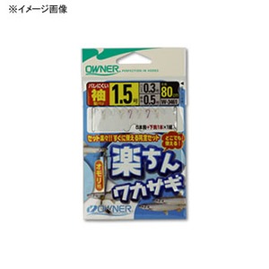 オーナー針 楽ちんワカサギ袖 鈎2/ハリス0.4 No.33461 オーナー針 楽ちんワカサギ袖 鈎2/ハリス0.4 No.33461