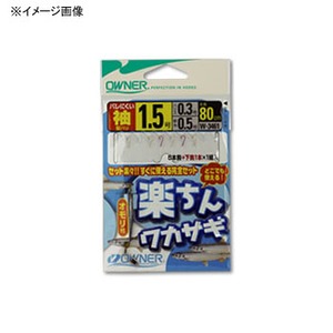 オーナー針 楽ちんワカサギ袖 鈎２．５ハリス０．４ No.33461