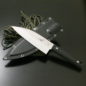 サビナイフ 4 出刃鯱 片刃 直刃 刃長(170mm) ブラック