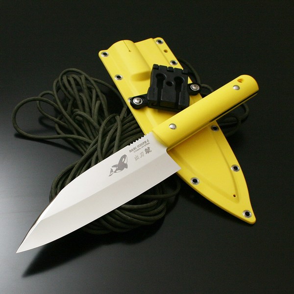 G･サカイ サビナイフ 4 出刃鯱 片刃 直刃 11471 シースナイフ