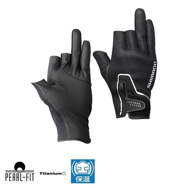シマノ(SHIMANO) GL-091Q パールフィットグローブ3 533623 スリーフィンガーレス(フィッシング)
