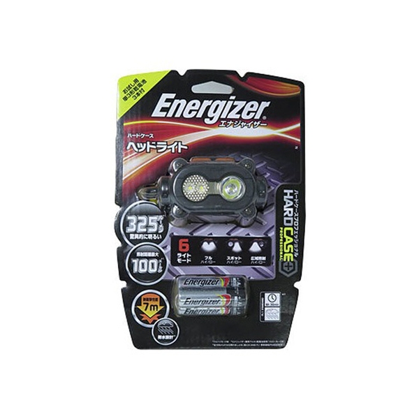 Energizer(エナジャイザー) ハードケース ヘッドライト 最大325ルーメン 単三電池式 HCHDL325 ヘッドランプ