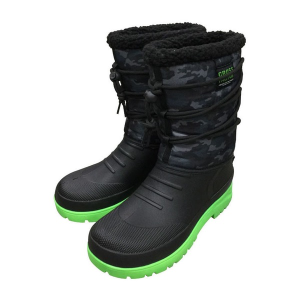 クロスファクター(CROSS FACTOR) WBM812 防寒カモフラEVAブーツ(ボア付)   ラジアルソール