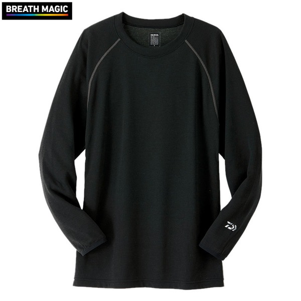 ダイワ(Daiwa) DU-3507S ブレスマジック ウール クルーネックシャツ(厚手) 08330175 フィッシングシャツ