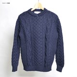 KERRY WOOLLEN MILLS(ケリーウールンミルズ) Aran Cable Crew Neck LITE KW017-006 スウェット･トレーナー･パーカー