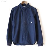 gym master(ジムマスター) ストレッチ ヘリンボーン スナップボタン シャツ ジャケット G843339 長袖シャツ(メンズ)