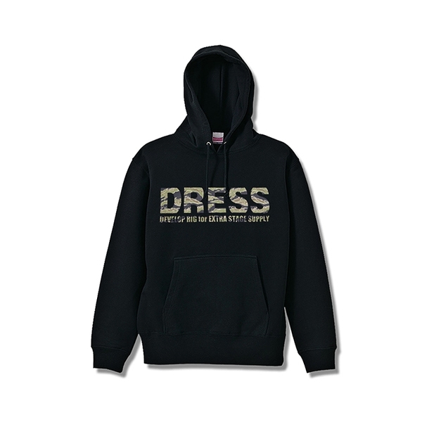 ドレス(DRESS) DRESS カモフラージュロゴパーカー   フィッシングジャケット